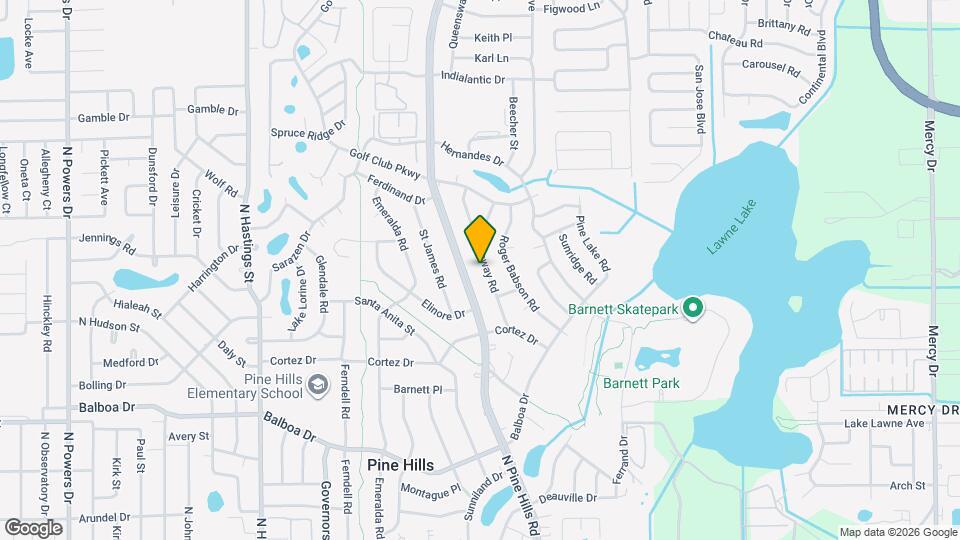 1418 Queensway Rd Map and Location Details