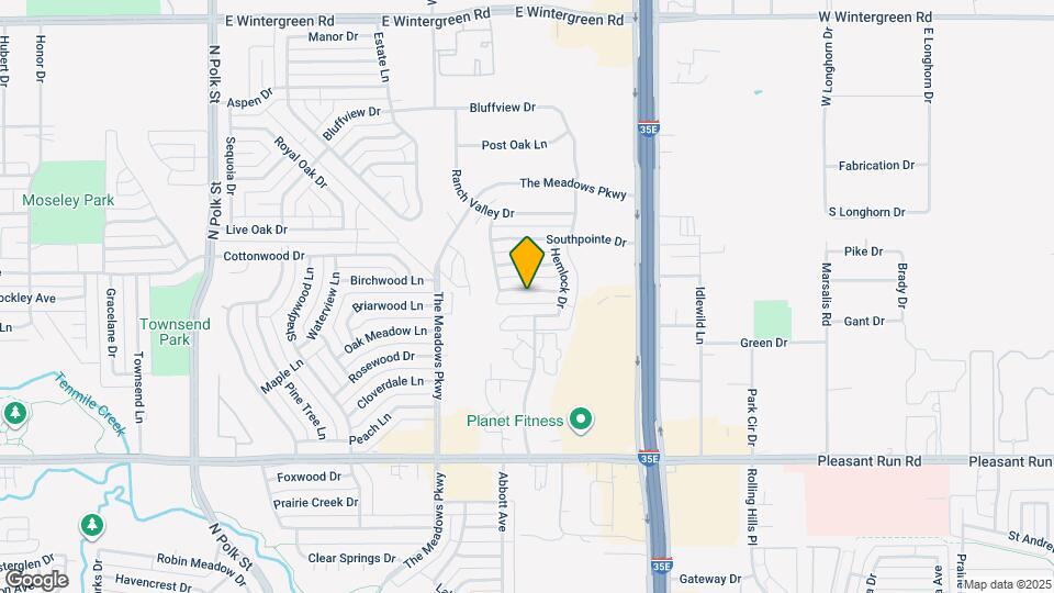 1116 Sandalwood Ln Map and Location Details