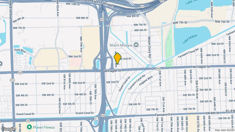 43 NW 76th Ave Map and Location Details