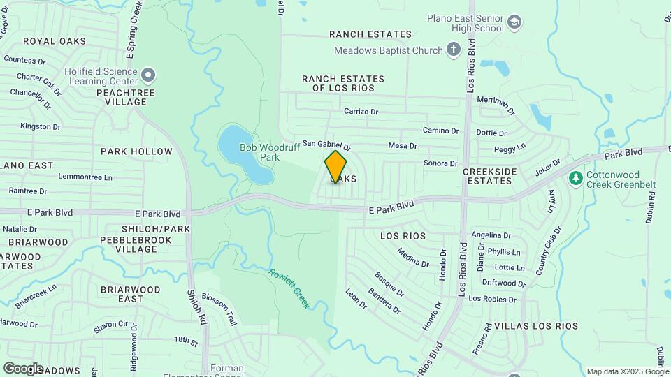 2309 Dyers Oak Dr Map and Location Details