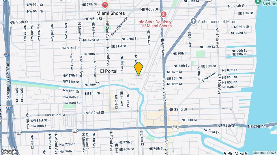 435 NE 86th St Map and Location Details