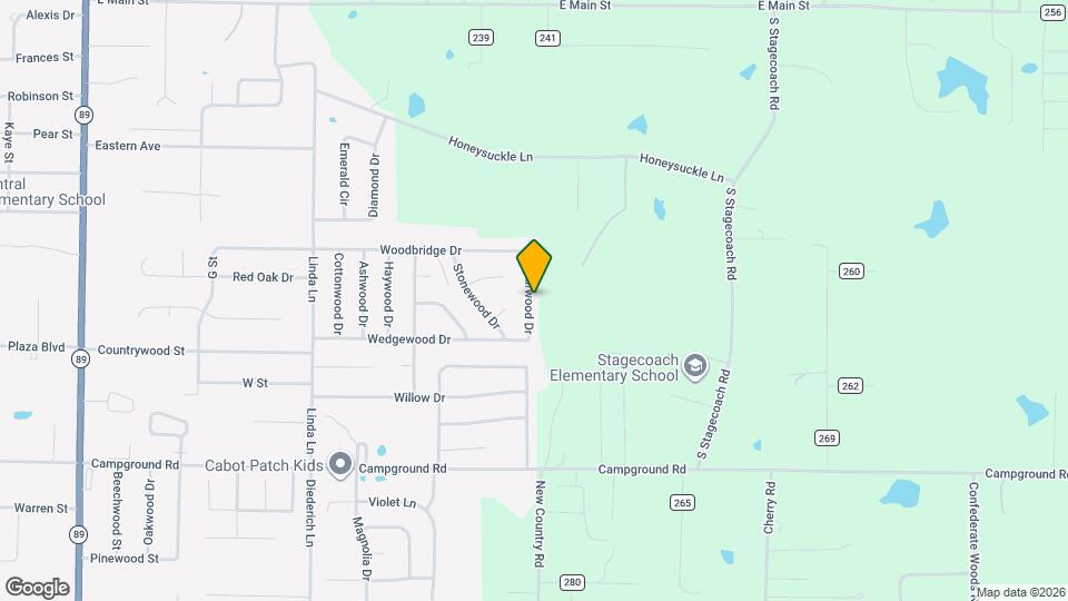 22 Cedarwood Dr Mapa y Detalles de la Ubicación