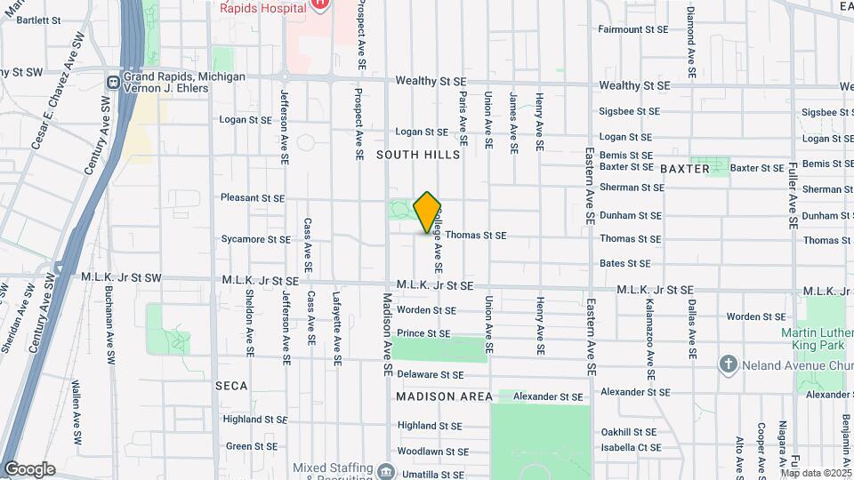 448 Thomas St SE Map and Location Details