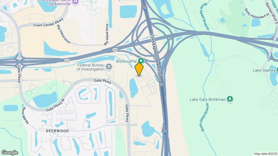 7400 Beach Walk Pl Map and Location Details