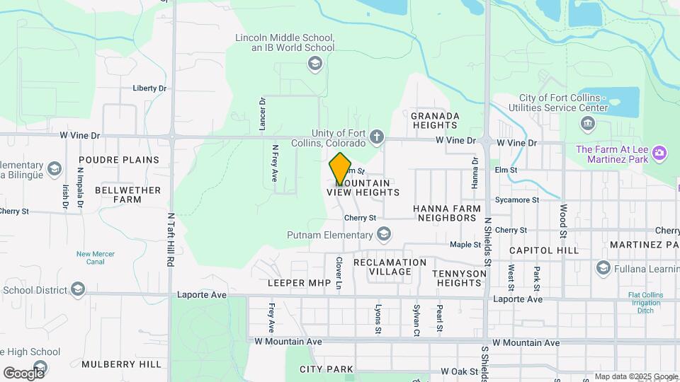 424 Clover Ln Mapa y Detalles de la Ubicación