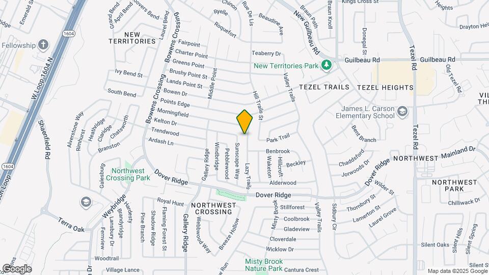 7423 Lazy Trails Map and Location Details