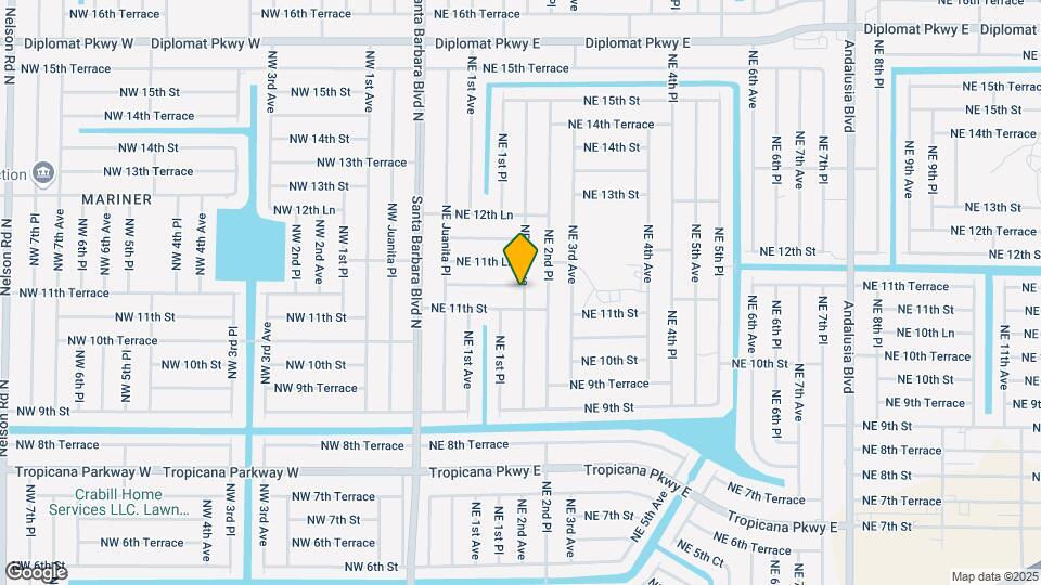 130 NE 11th Terrace Map and Location Details