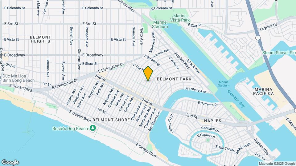 236 La Verne Ave, Unit A Map and Location Details