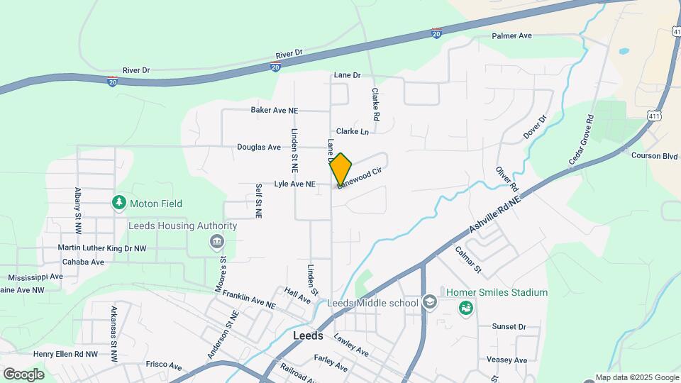 8405 Lanewood Cir Map and Location Details