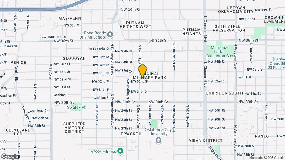1825 NW 32nd St Mapa y Detalles de la Ubicación