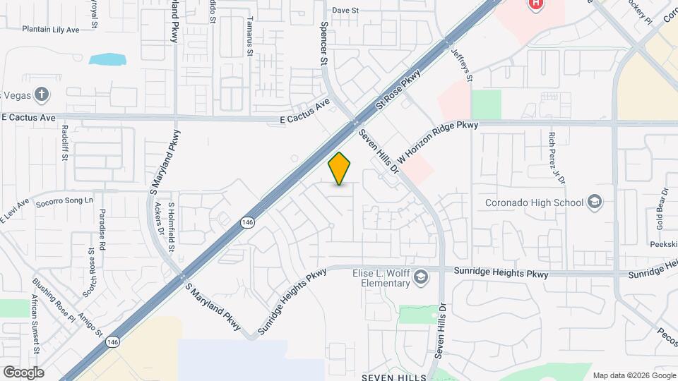 3176 Fern Nook Ave Map and Location Details