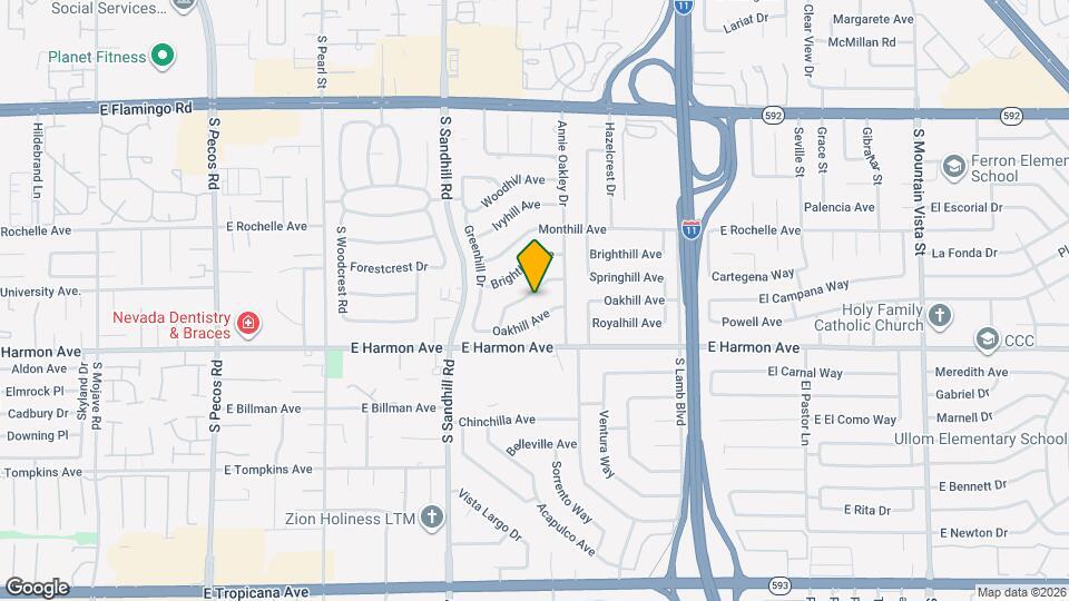 3919 Springhill Ave Map and Location Details