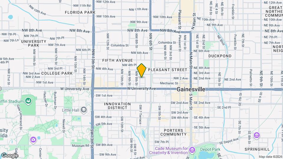 115 NW 7th Terrace Map and Location Details