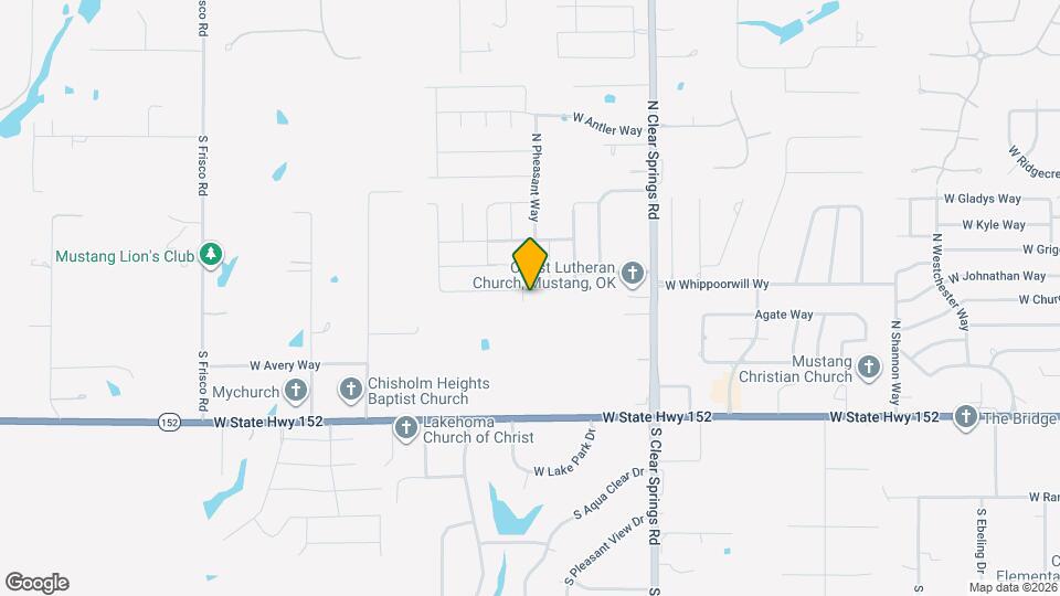 1936 W Crossbow Way Map and Location Details