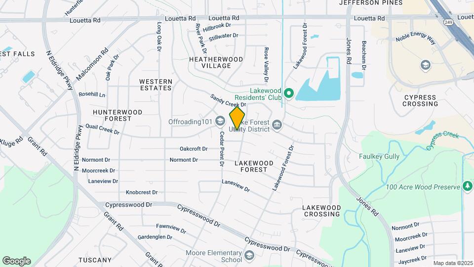 11771 Quail Creek Dr Map and Location Details