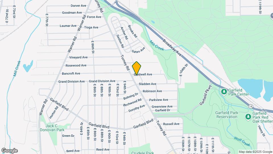9404 Cardwell Ave-Unit -2/UP Map and Location Details