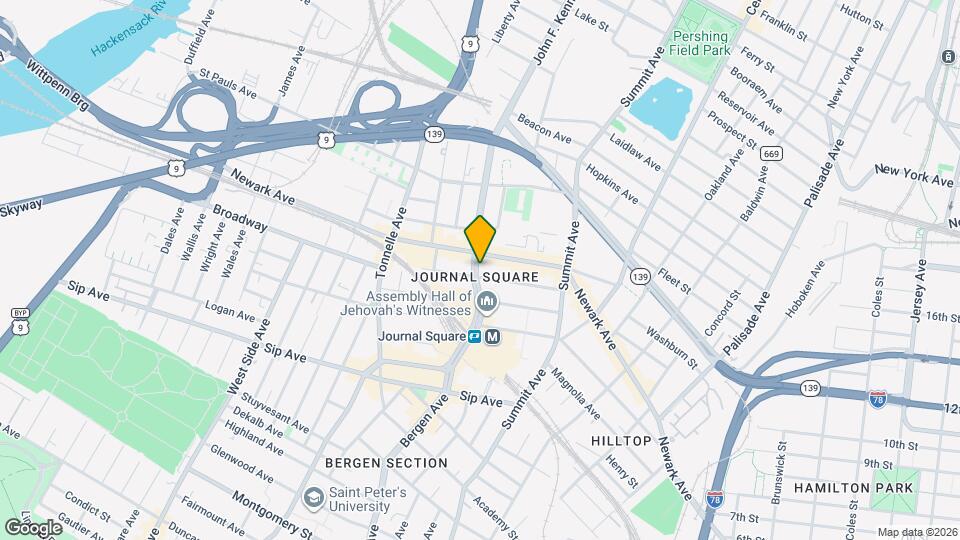 2976 John F. Kennedy Blvd Map and Location Details