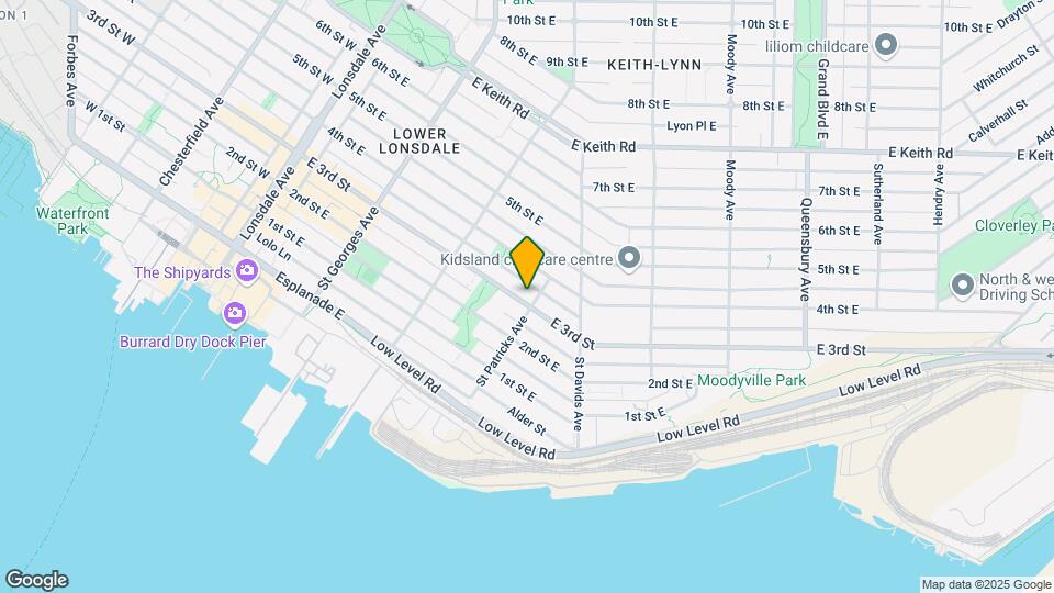 372 East 3rd St Map and Location Details