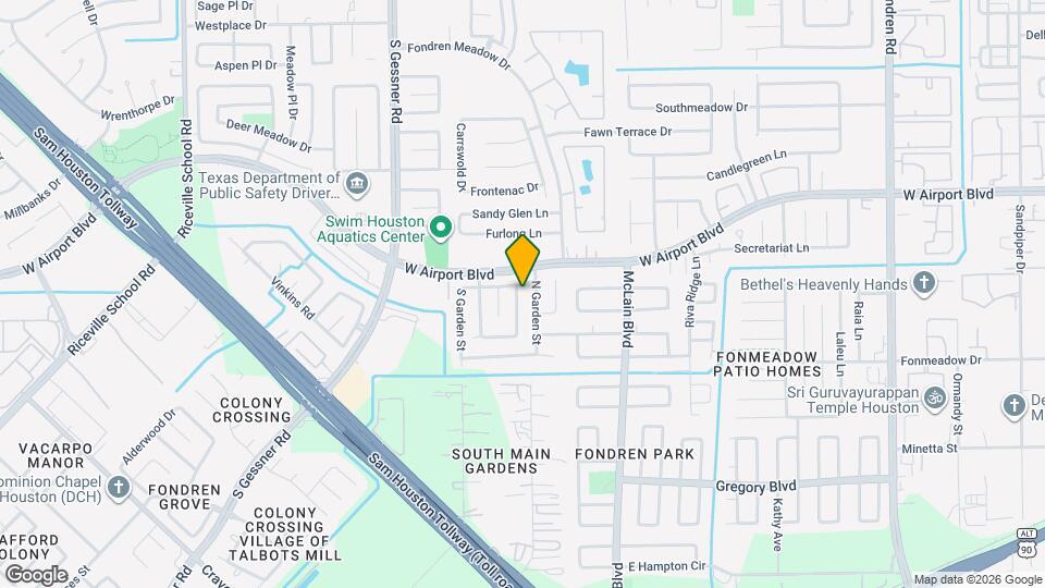 12407 Sungate Ln Map and Location Details