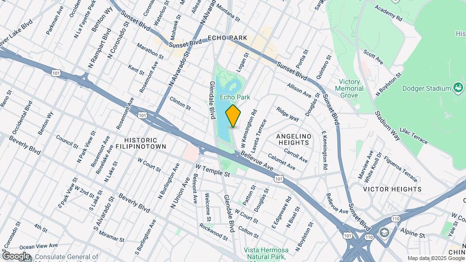 674 Echo Park Ave, Unit 674 Mapa y Detalles de la Ubicación