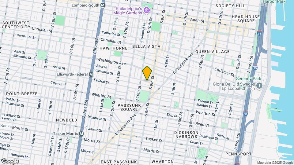 914 Ellsworth St Map and Location Details