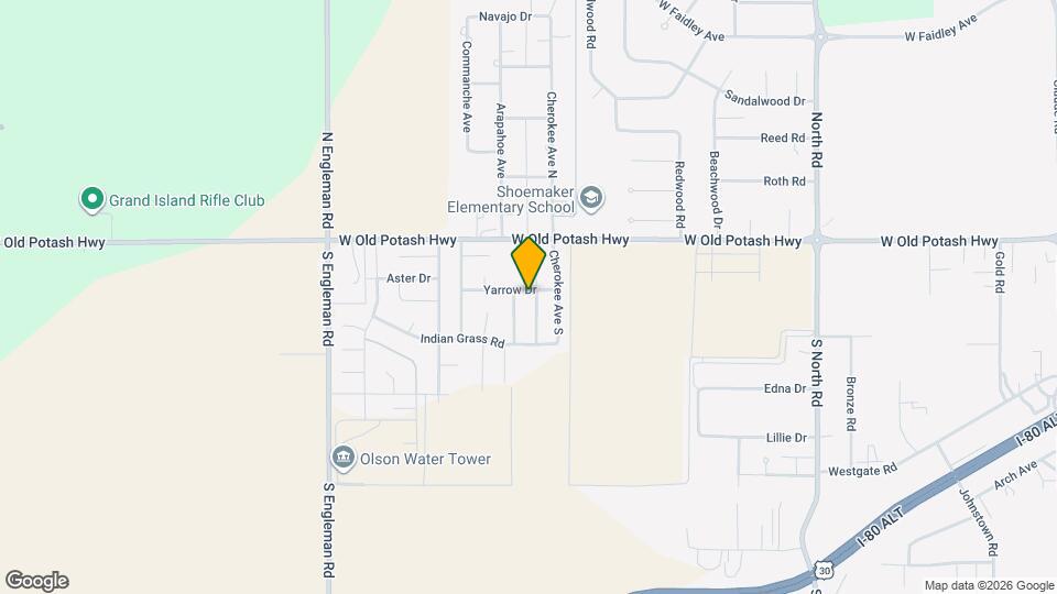 4225 Yarrow Dr Map and Location Details