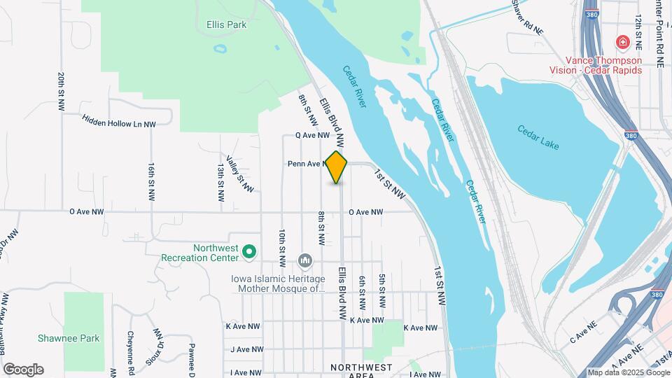 1634 Ellis Blvd NW Map and Location Details