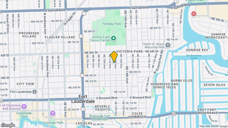 1132 NE 5th St Mapa y Detalles de la Ubicación