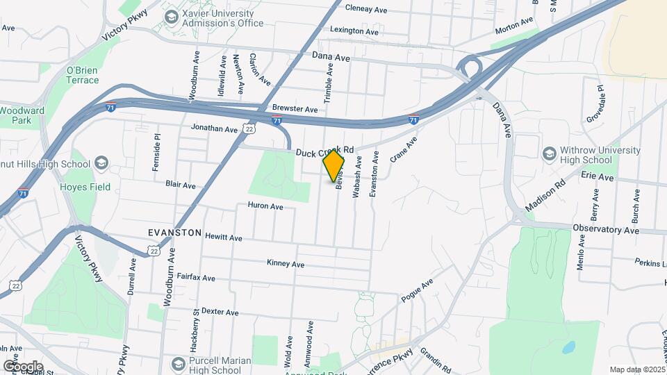 3435 Bevis Ave Mapa y Detalles de la Ubicación