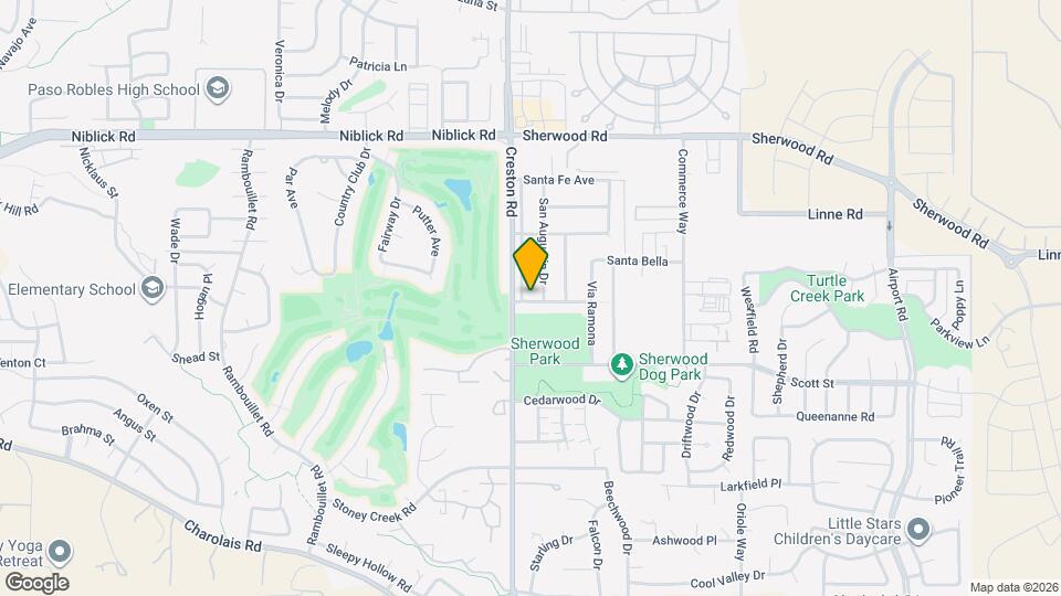 105 Santa Ynez Ave Map and Location Details