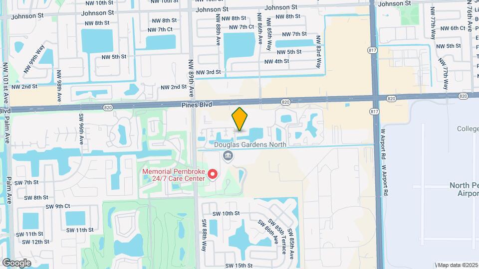 365 SW 86th Ave, Unit # 205 Map and Location Details
