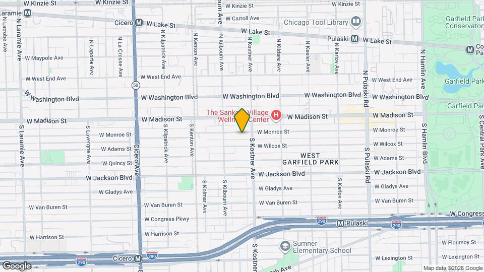 4421 W Monroe St, Unit 2 Map and Location Details