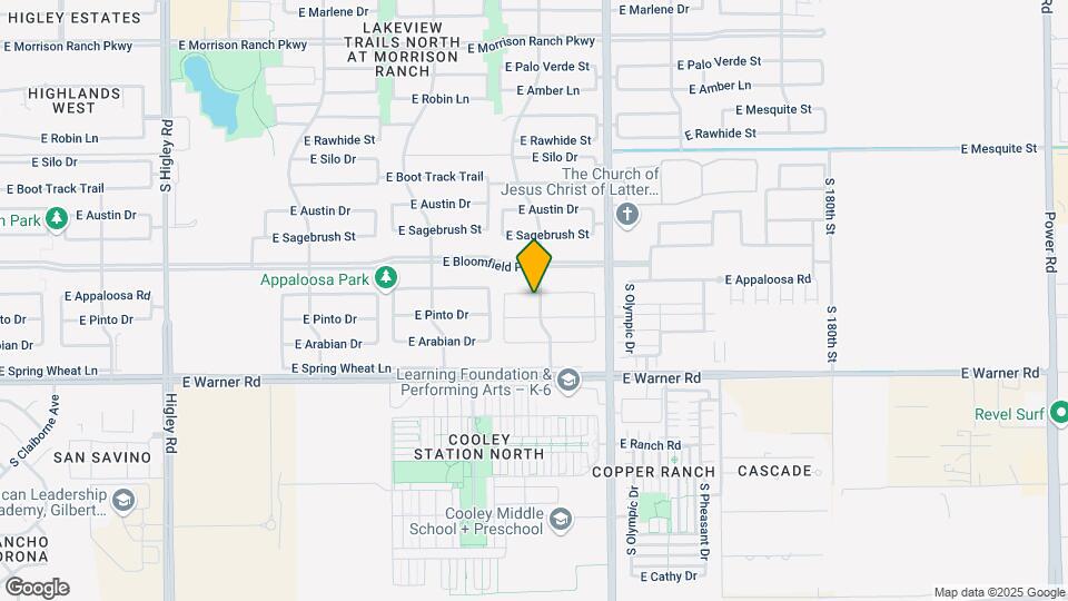 3873 E Appaloosa Rd Map and Location Details