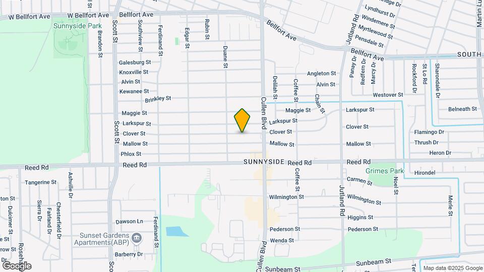 4630 Clover St Map and Location Details