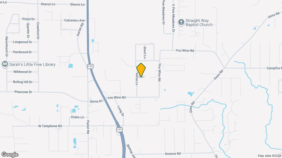 1022 Verna Ln Map and Location Details