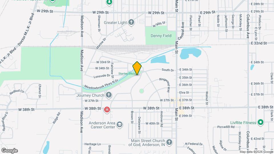 3503 Brown St Map and Location Details