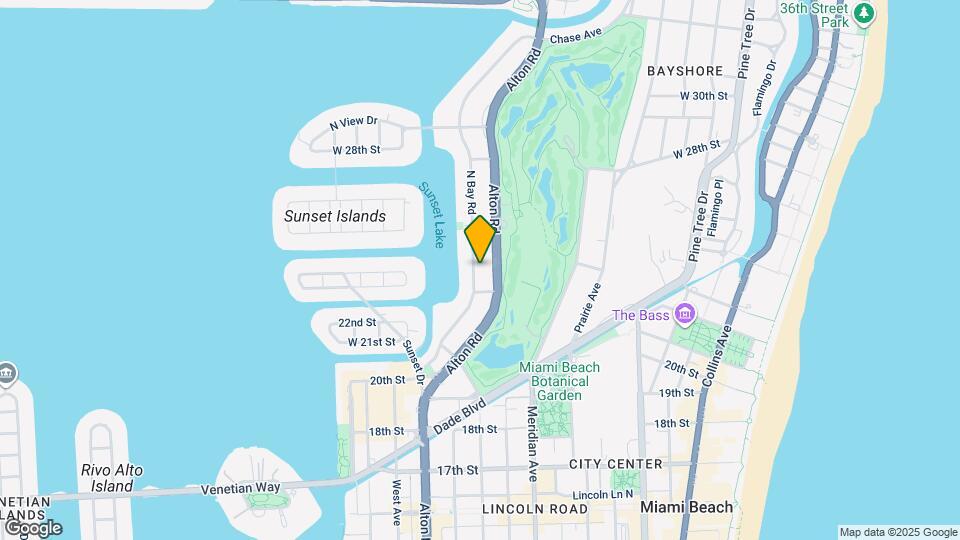 2143 N Bay Rd Mapa y Detalles de la Ubicación