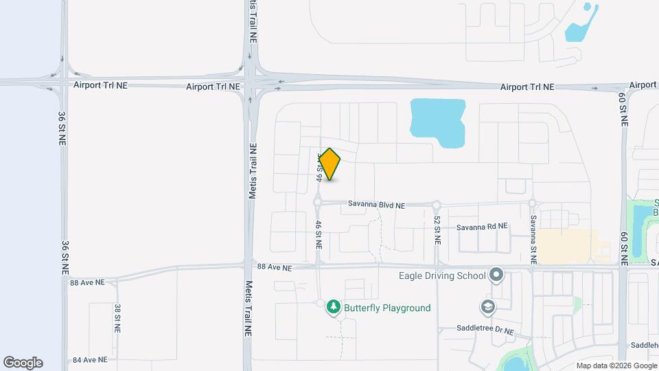 10060-346 46 St NE Map and Location Details