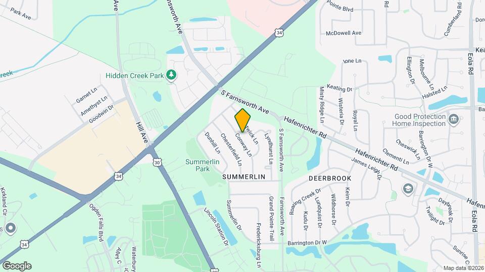 1982 Conway Ln Map and Location Details