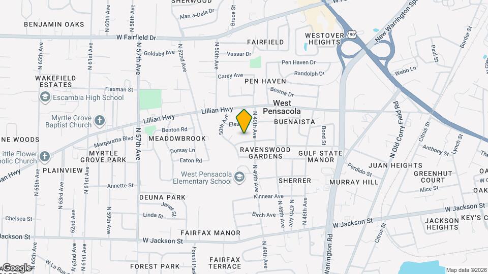 4950 Martha Ave Map and Location Details