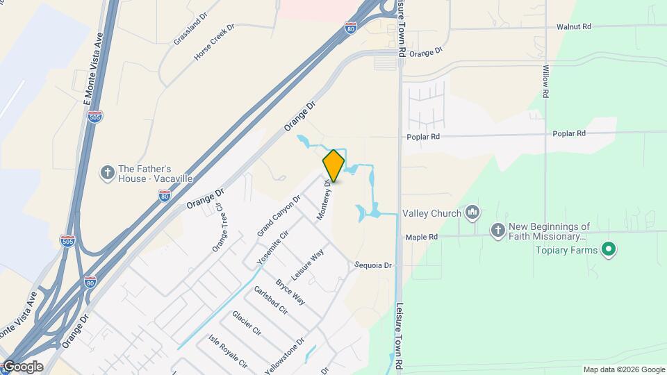 135 Monterey Dr Map and Location Details