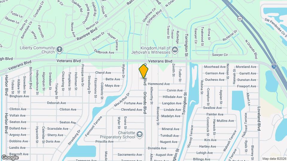 97 Orlando Blvd Mapa y Detalles de la Ubicación