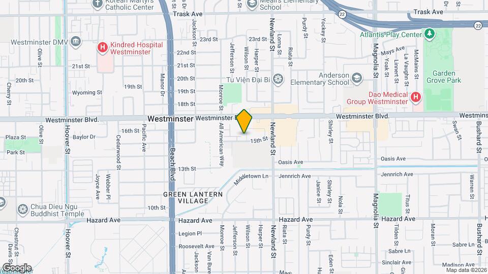 8341 15th St Map and Location Details