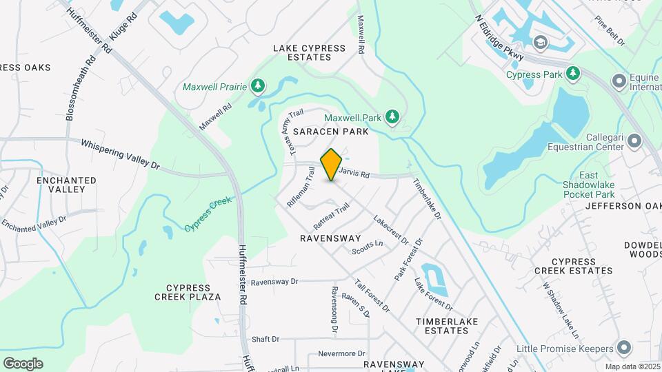 13423 Lakecrest Dr Map and Location Details