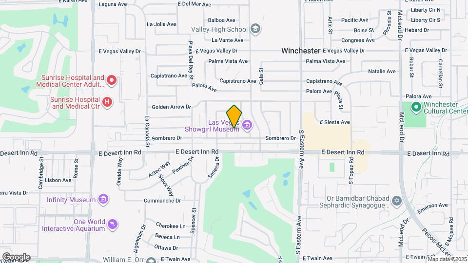 3221 Sombrero Cir Map and Location Details