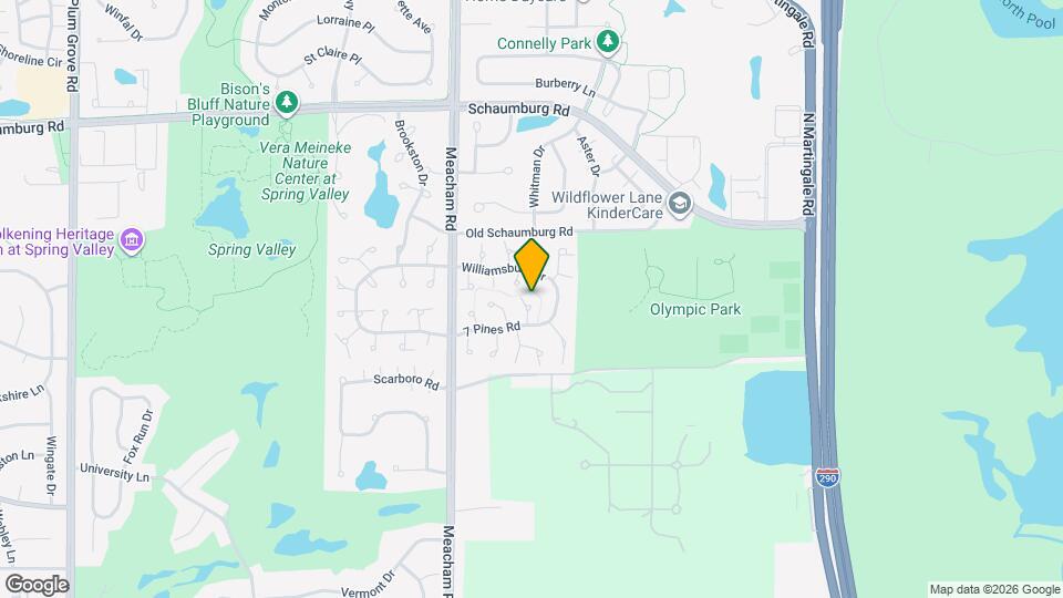 402 Sandalwood Ln Map and Location Details