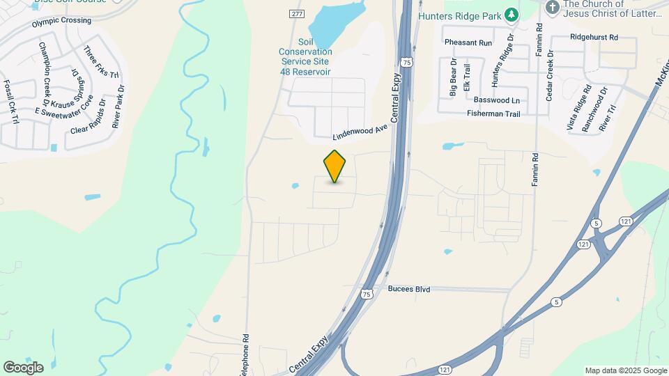 215 Fieldstone Dr Map and Location Details