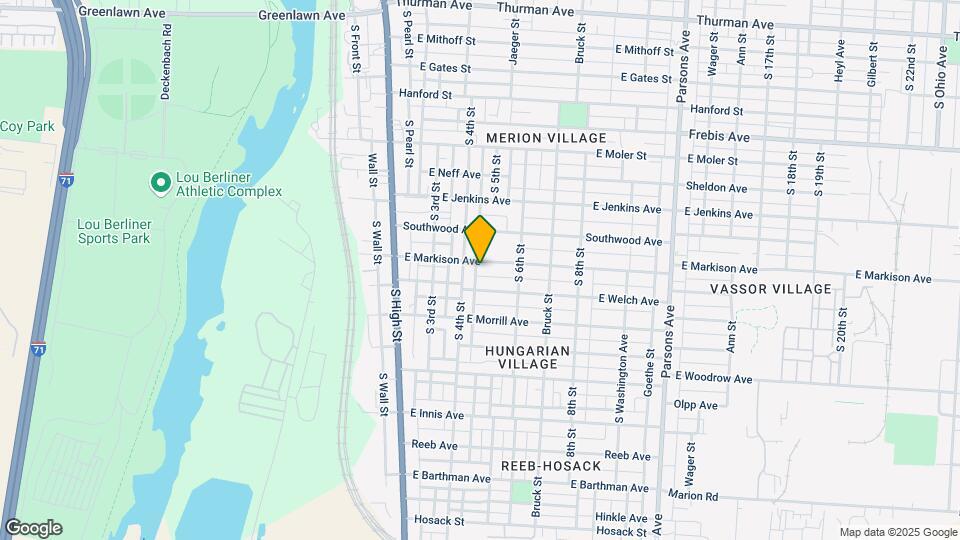 127 E Markison Ave-Unit -A Map and Location Details