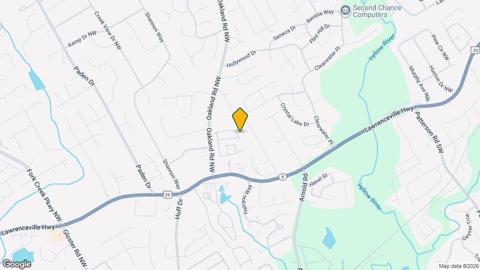 2215 Oakland Downs Way Mapa y Detalles de la Ubicación