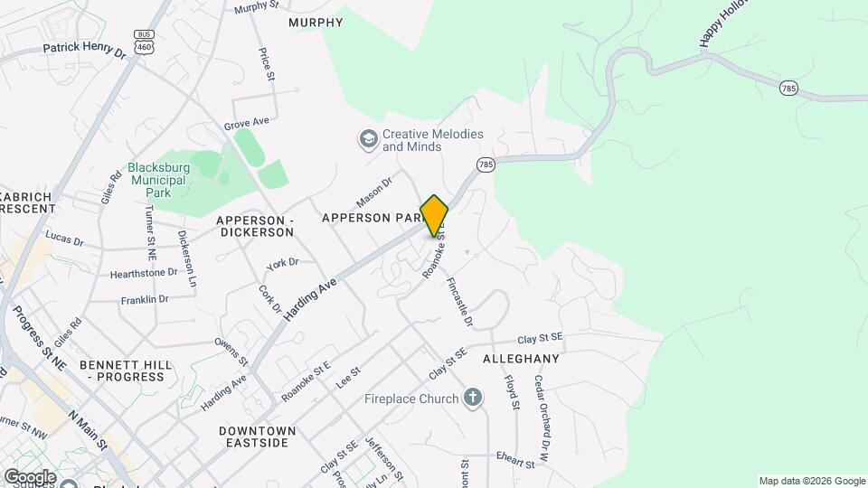 1107 Roanoke St E Mapa y Detalles de la Ubicación